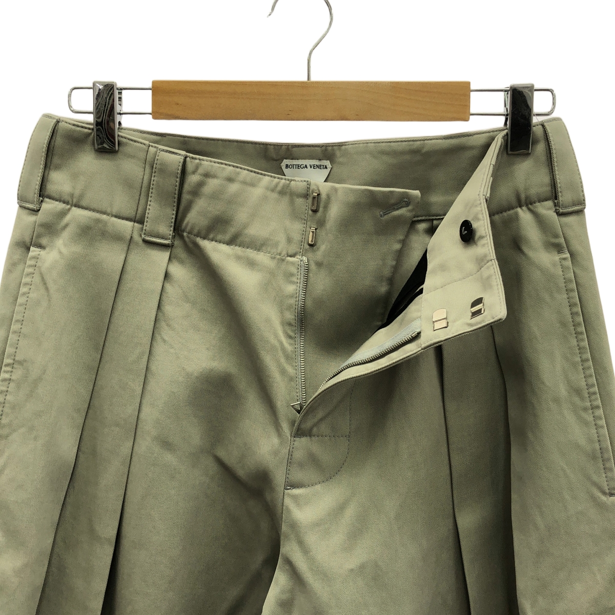 BOTTEGA VENETA / ボッテガヴェネタ Twill Pleated Pants / 2タック ワイド パンツ