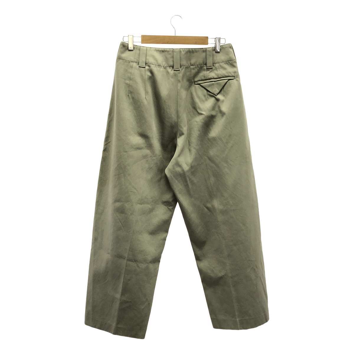 BOTTEGA VENETA / ボッテガヴェネタ Twill Pleated Pants / 2タック ワイド パンツ
