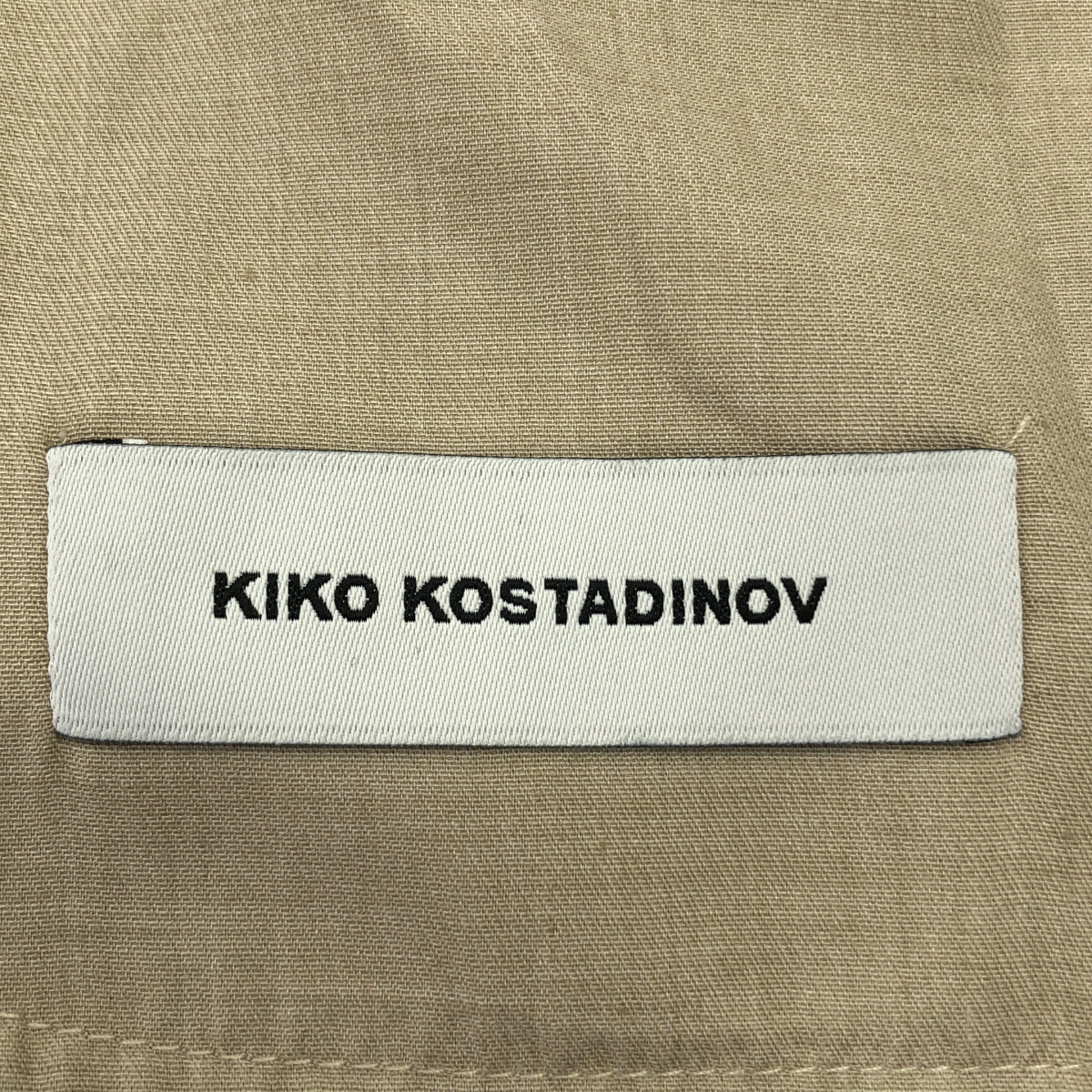 Kiko Kostadinov / キココスタディノフ OHNE K-DART TROUSER ポリエステル ウール 立体裁断 フレア トラウザー パンツ