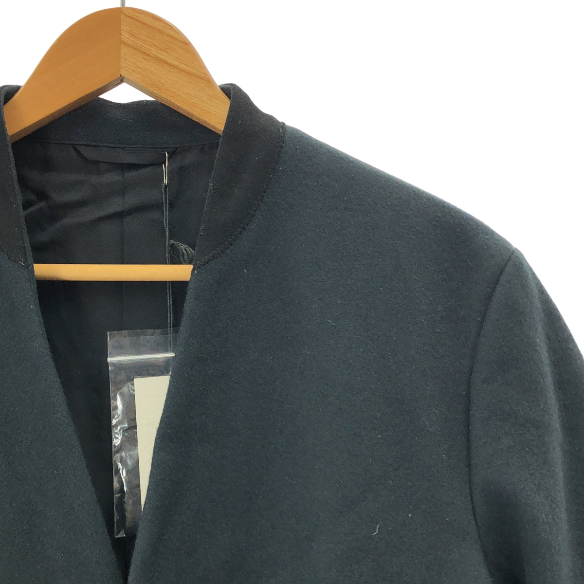 LAD MUSICIAN / ラッドミュージシャン ウール ノーカラーコート