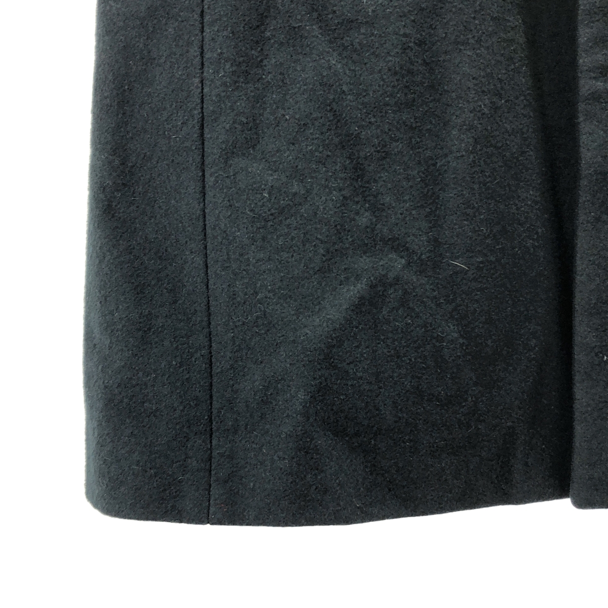 LAD MUSICIAN / ラッドミュージシャン ウール ノーカラーコート