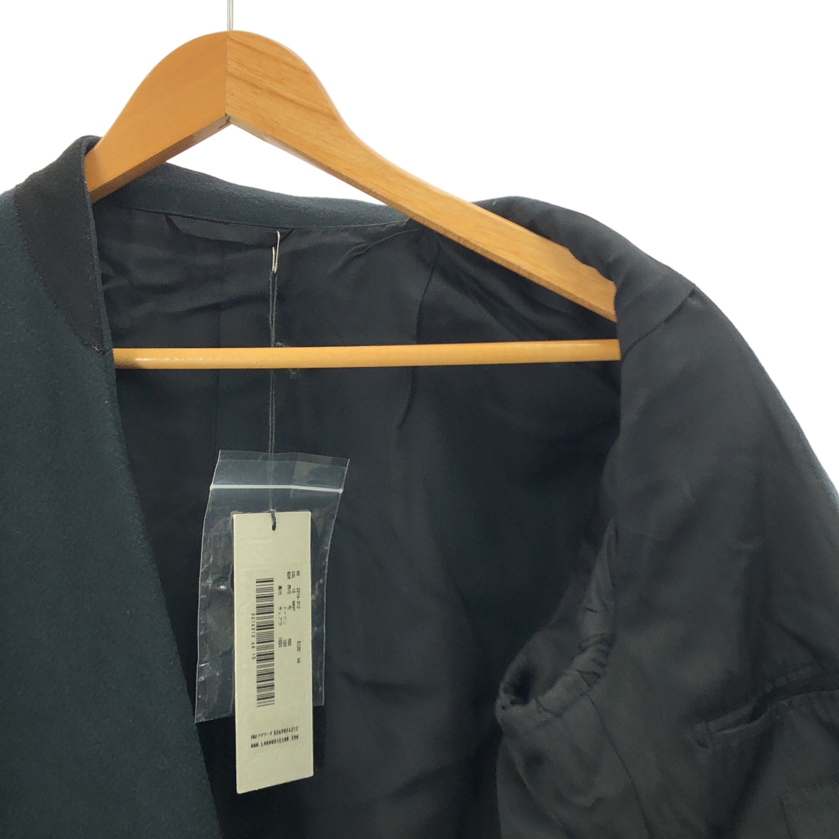 LAD MUSICIAN / ラッドミュージシャン ウール ノーカラーコート