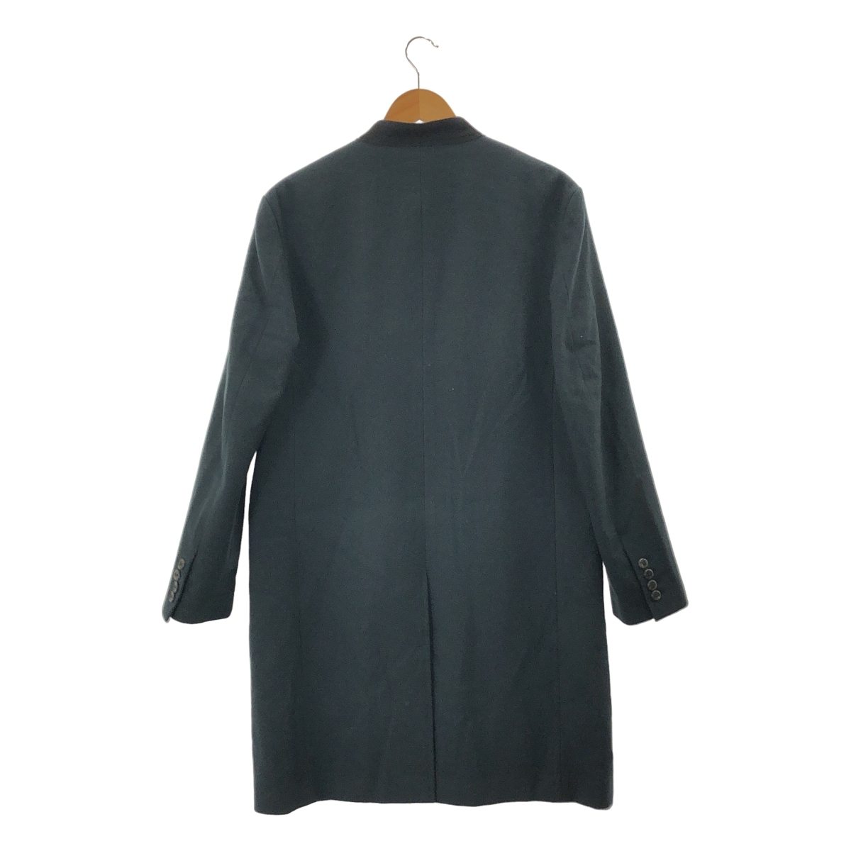 LAD MUSICIAN / ラッドミュージシャン ウール ノーカラーコート