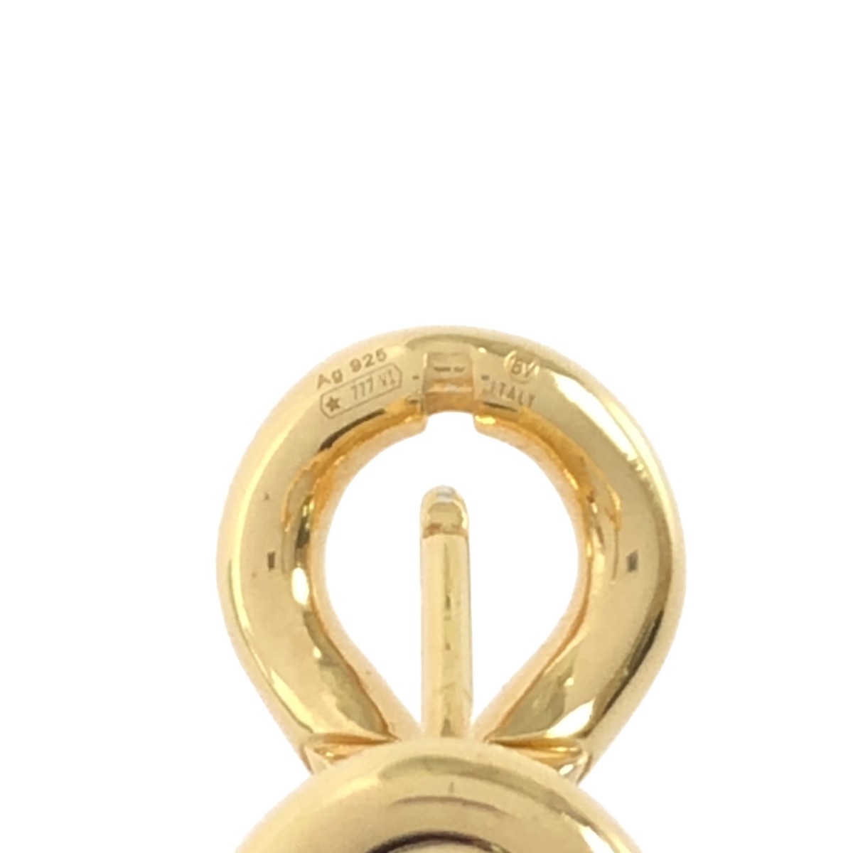 BOTTEGA VENETA / ボッテガヴェネタ ノット フープ ピアス / ag925