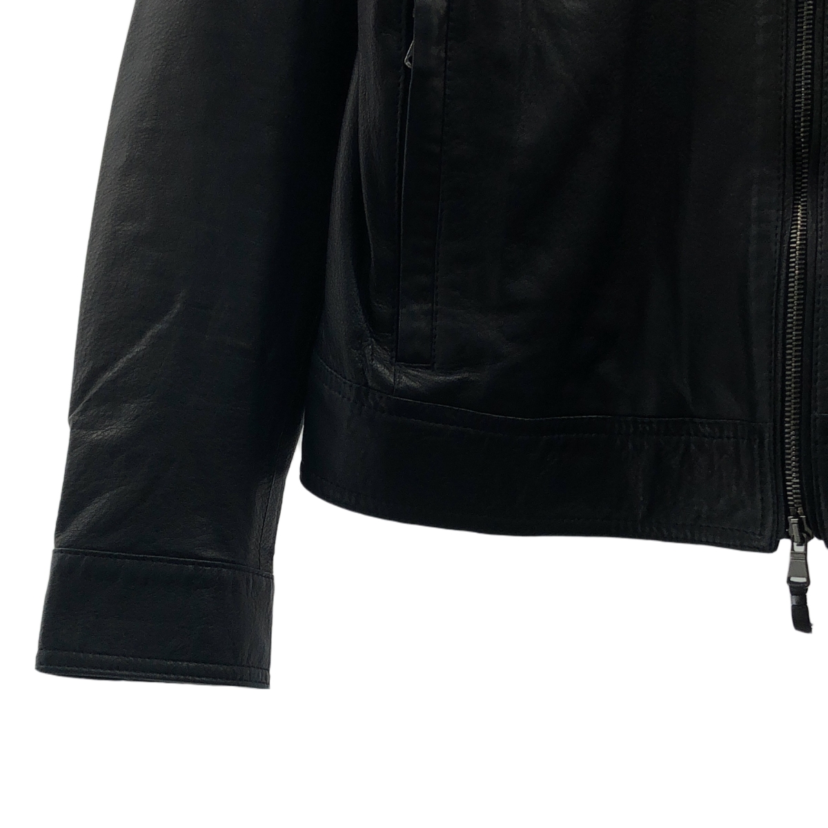 EMMETI / エンメティ JURI ユリ/ ラムレザー シングルライダースジャケット