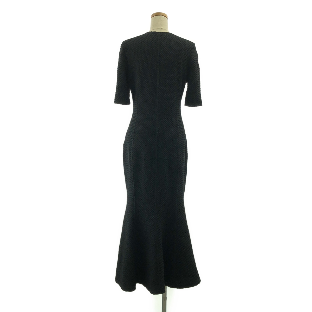 Mame Kurogouchi / マメクロゴウチ Shirring Jersey Jacquard Mermaid Dress ジャガード ドレス ワンピース