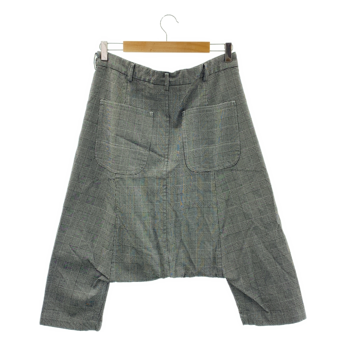 COMME des GARCONS COMME des GARCONS / コムコム ウール ポリエステル 千鳥格子 サルエルパンツ
