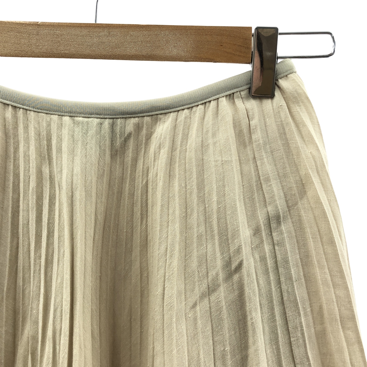 theory / セオリー FRENCH LINEN PLEAT SKT リネン プリーツ ロングスカート