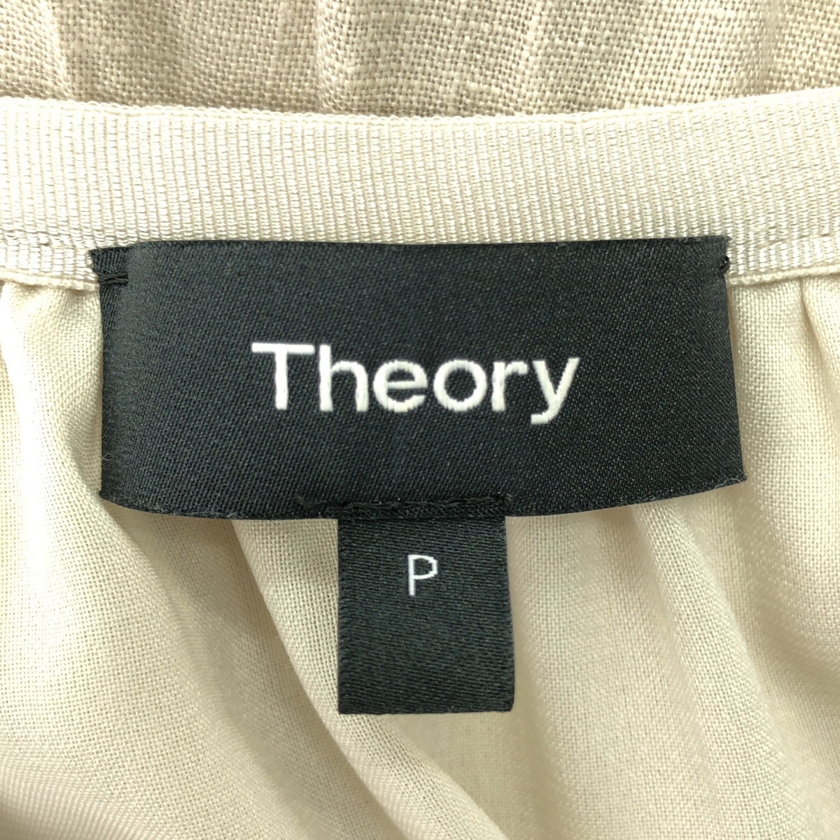 theory / セオリー FRENCH LINEN PLEAT SKT リネン プリーツ ロングスカート