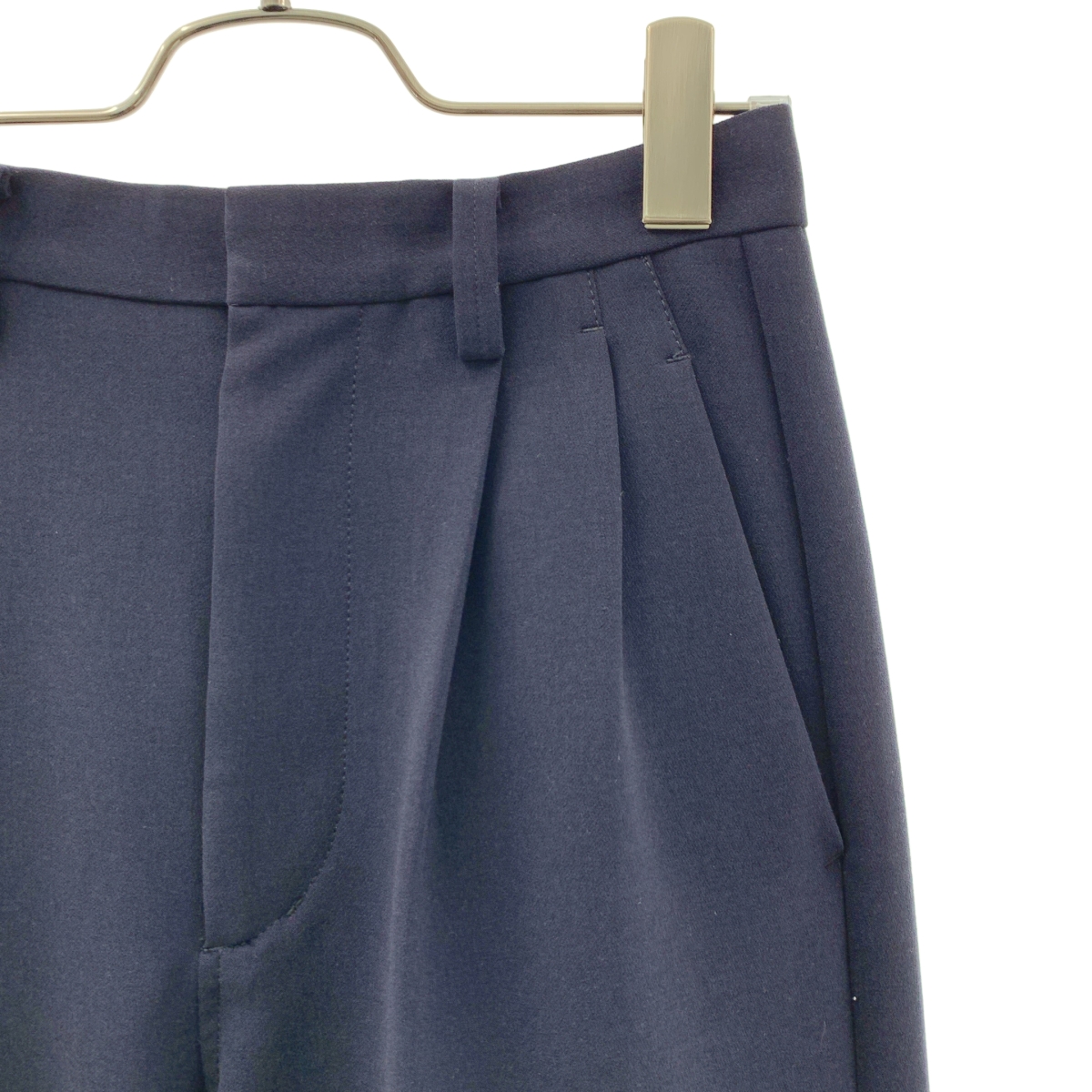 Spick and Span / スピックアンドスパン ダブルクロスツータックパンツ