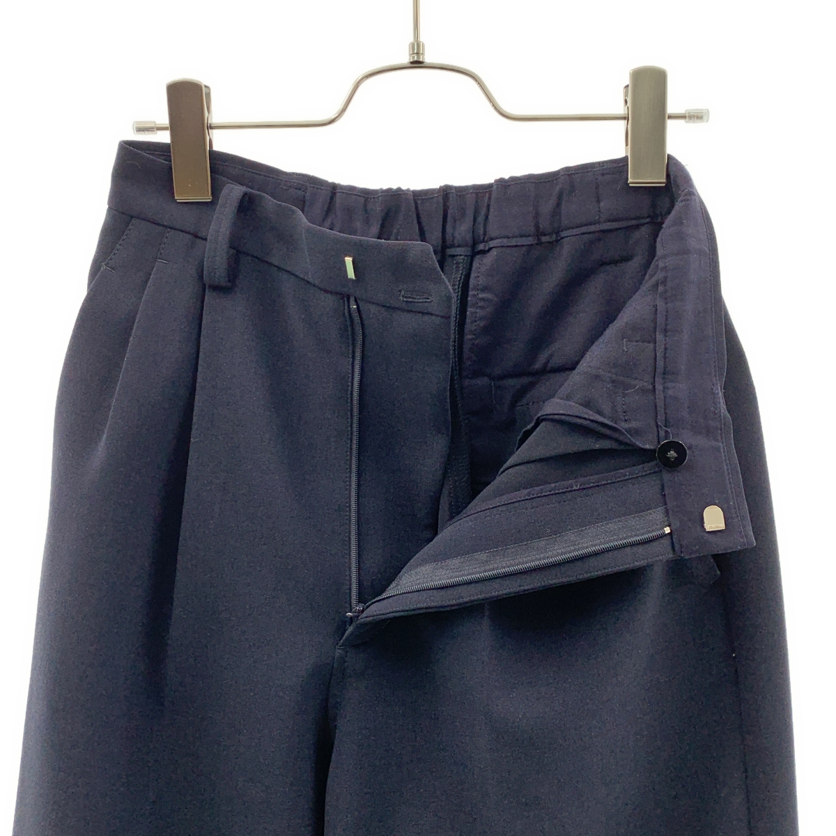 Spick and Span / スピックアンドスパン ダブルクロスツータックパンツ