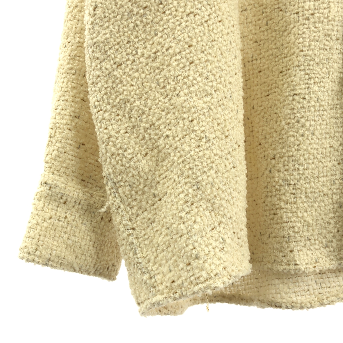 JieDa / ジエダ TWEED OVER SIZE SHIRT ツイード オーバーサイズ シャツ