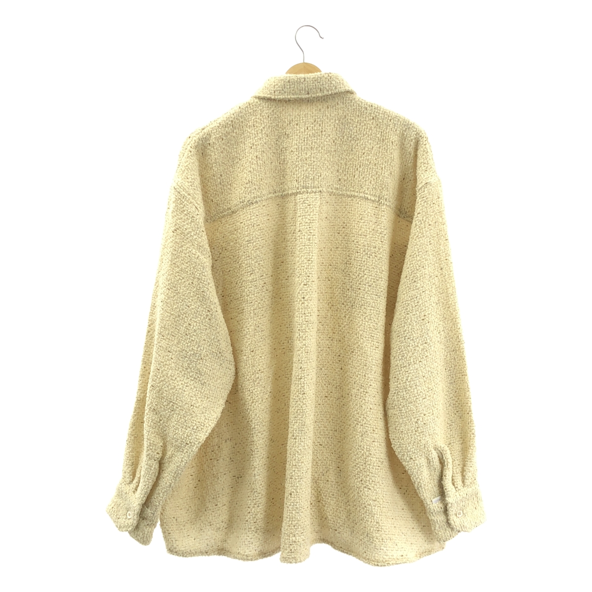 JieDa / ジエダ TWEED OVER SIZE SHIRT ツイード オーバーサイズ シャツ