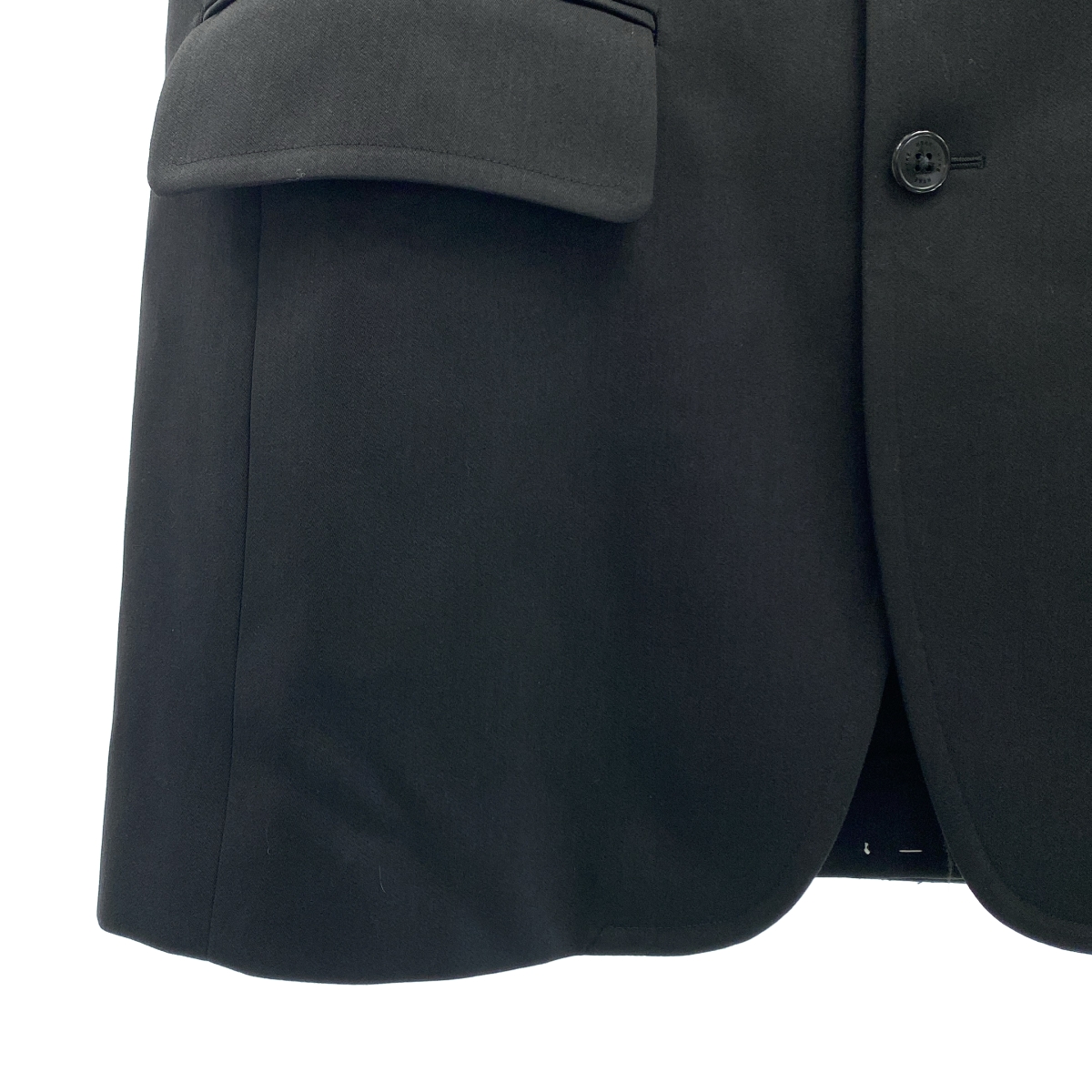 HYKE / ハイク DOUBLE CLOTH VEST / オーバーシルエット ロゴボタン スリーブレス ジャケット ベスト