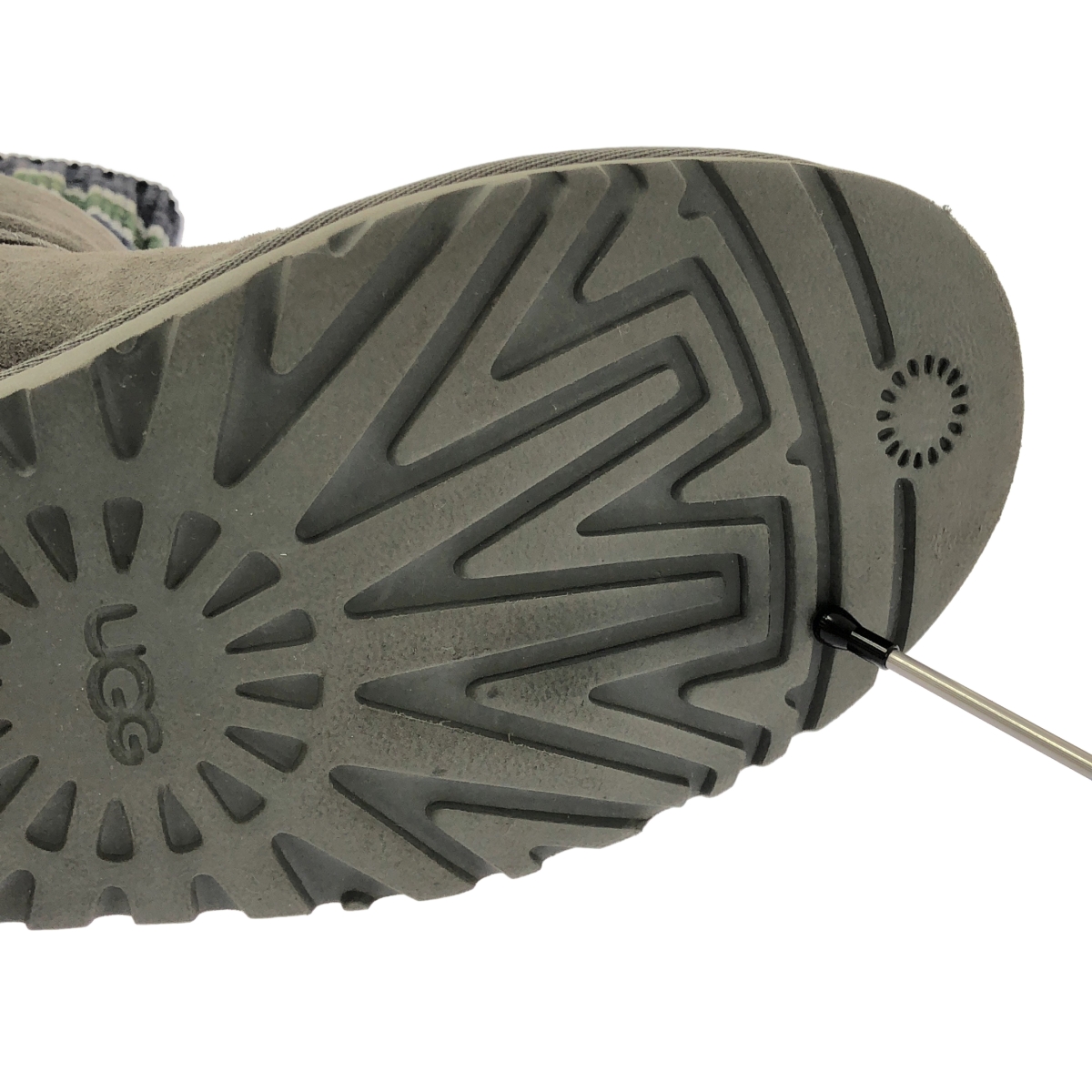 sacai / サカイ × UGG / アグ Knit Classic Short Boots / ソックス ドッキング ムートン ブーツ