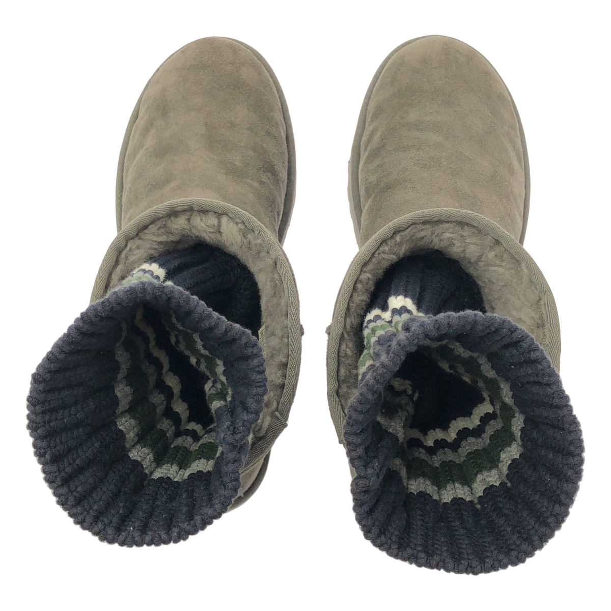 sacai / サカイ × UGG / アグ Knit Classic Short Boots / ソックス ドッキング ムートン ブーツ
