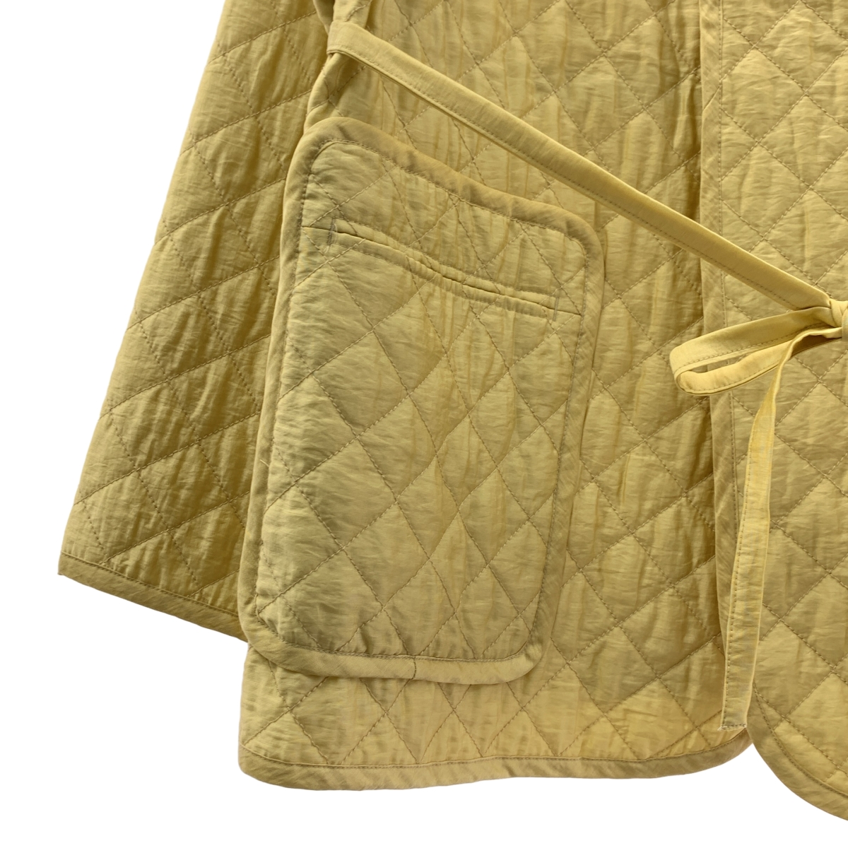 CLANE / クラネ QUILTING NO COLLAR JACKET キルティング ノーカラージャケット