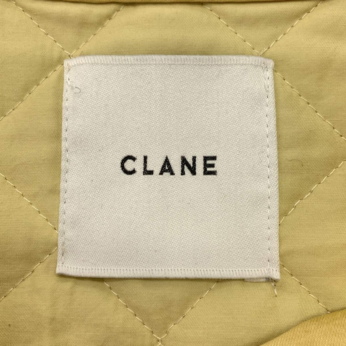 CLANE / クラネ QUILTING NO COLLAR JACKET キルティング ノーカラージャケット