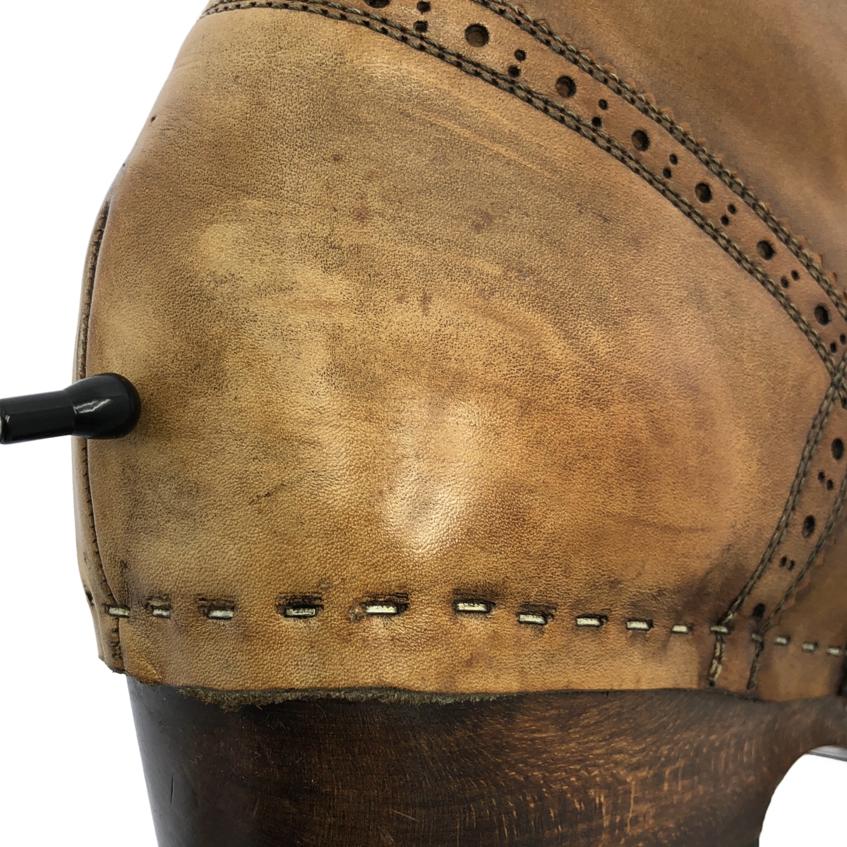 MIHARA YASUHIRO / ミハラヤスヒロ ウイングメダリオンチップ レザー サボ ブーツ