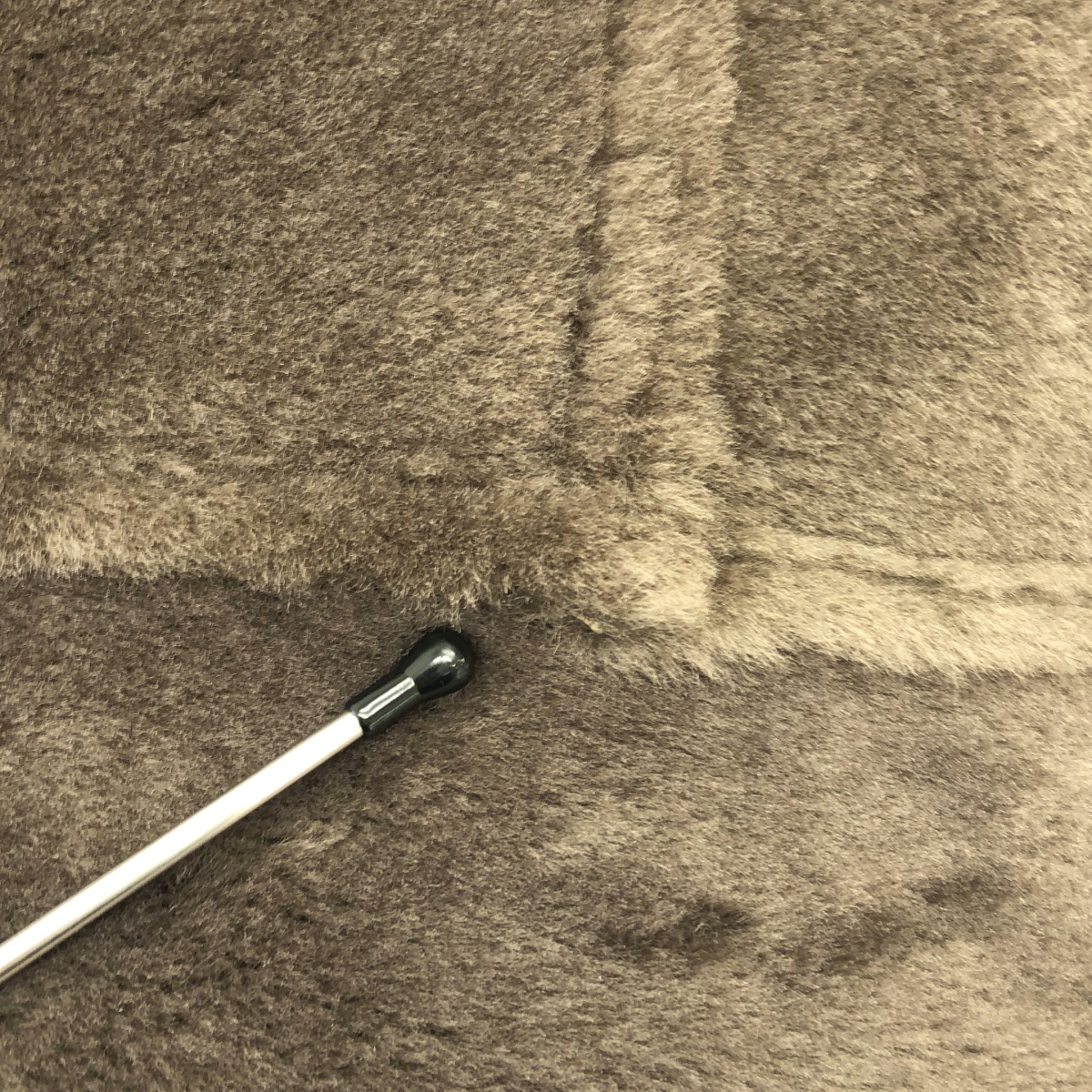 EMMETI / エンメティ ムートン レザー ファー ノーカラー ジャケット