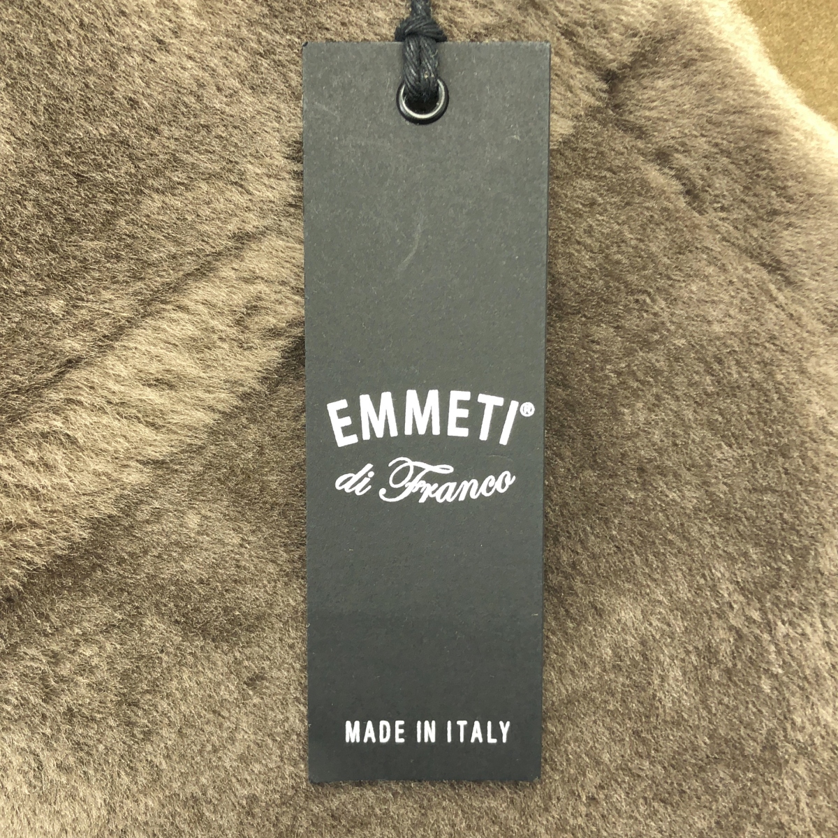 EMMETI / エンメティ ムートン レザー ファー ノーカラー ジャケット