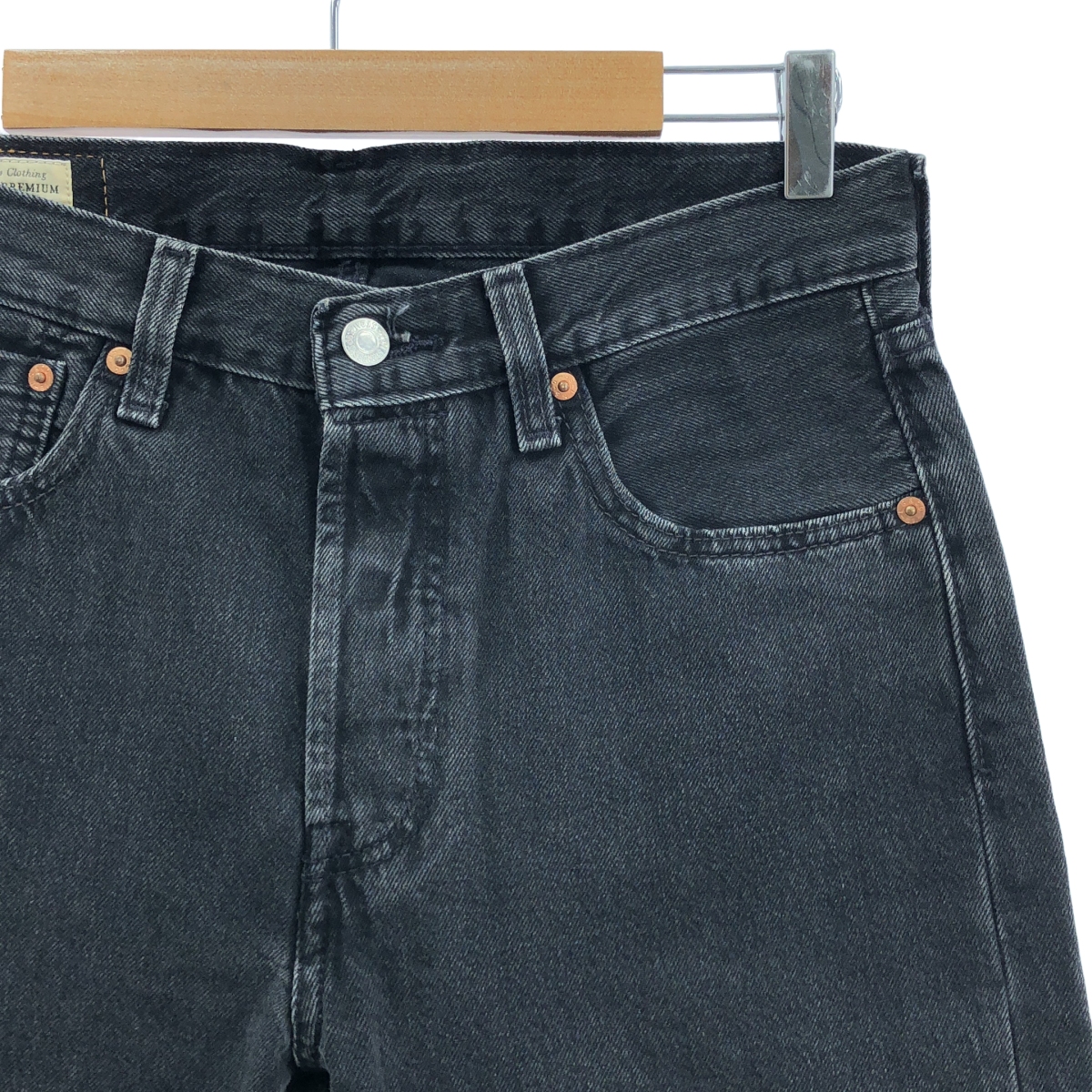 Levi's / リーバイス 501 ORIGINAL FIT ブラック カスタム デニム パンツ