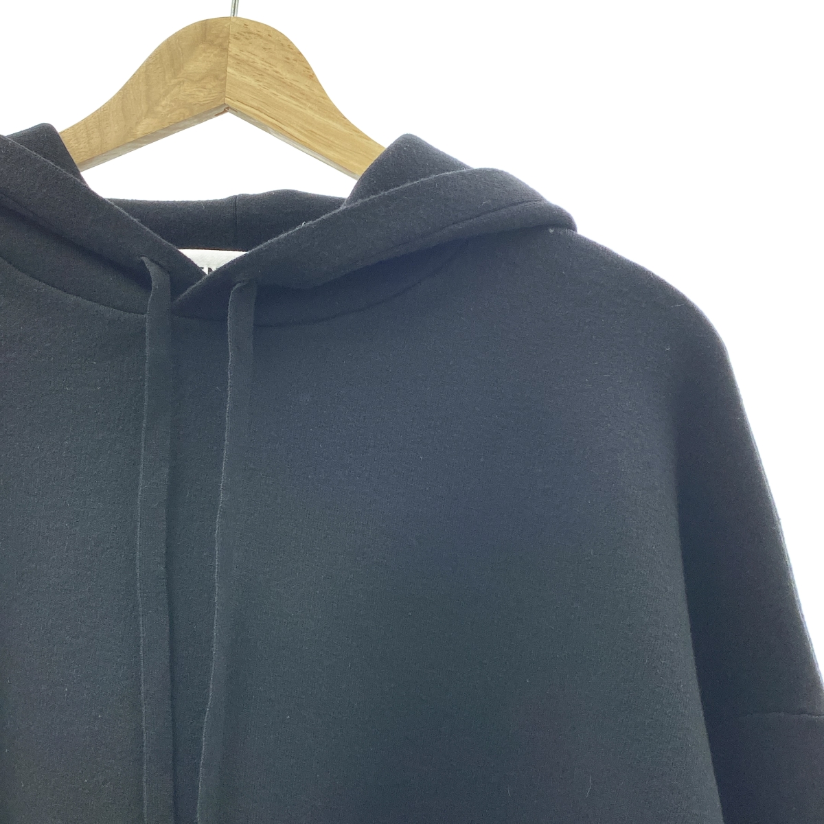 ENFOLD / エンフォルド CROPPED HOODED PULLOVER クロップド プルオーバーパーカー