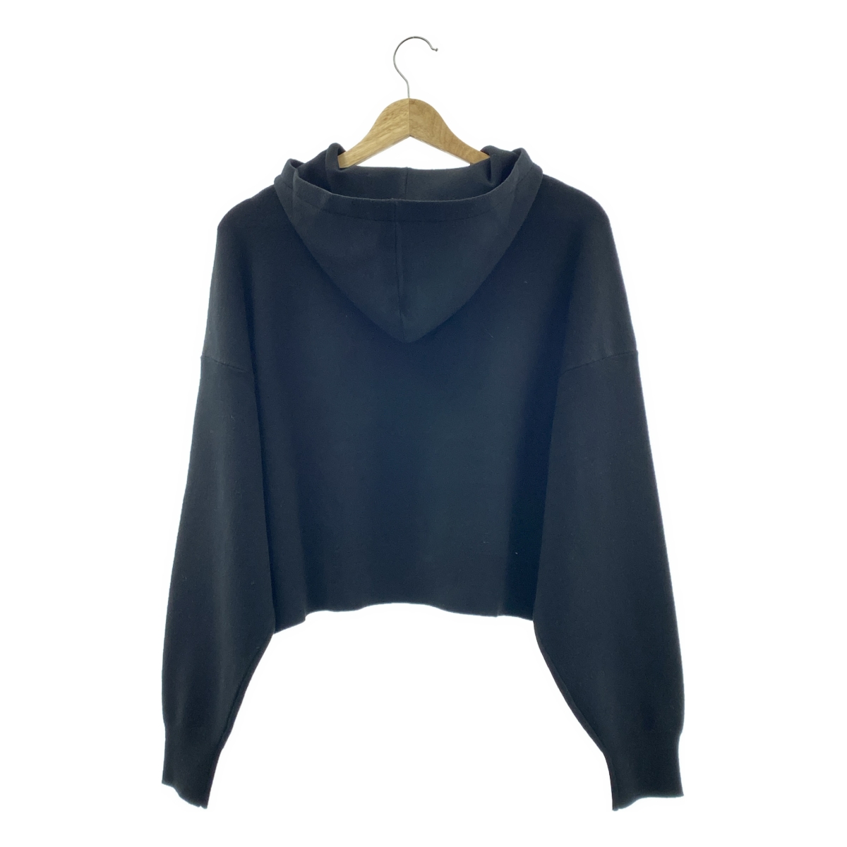 ENFOLD / エンフォルド CROPPED HOODED PULLOVER クロップド プルオーバーパーカー