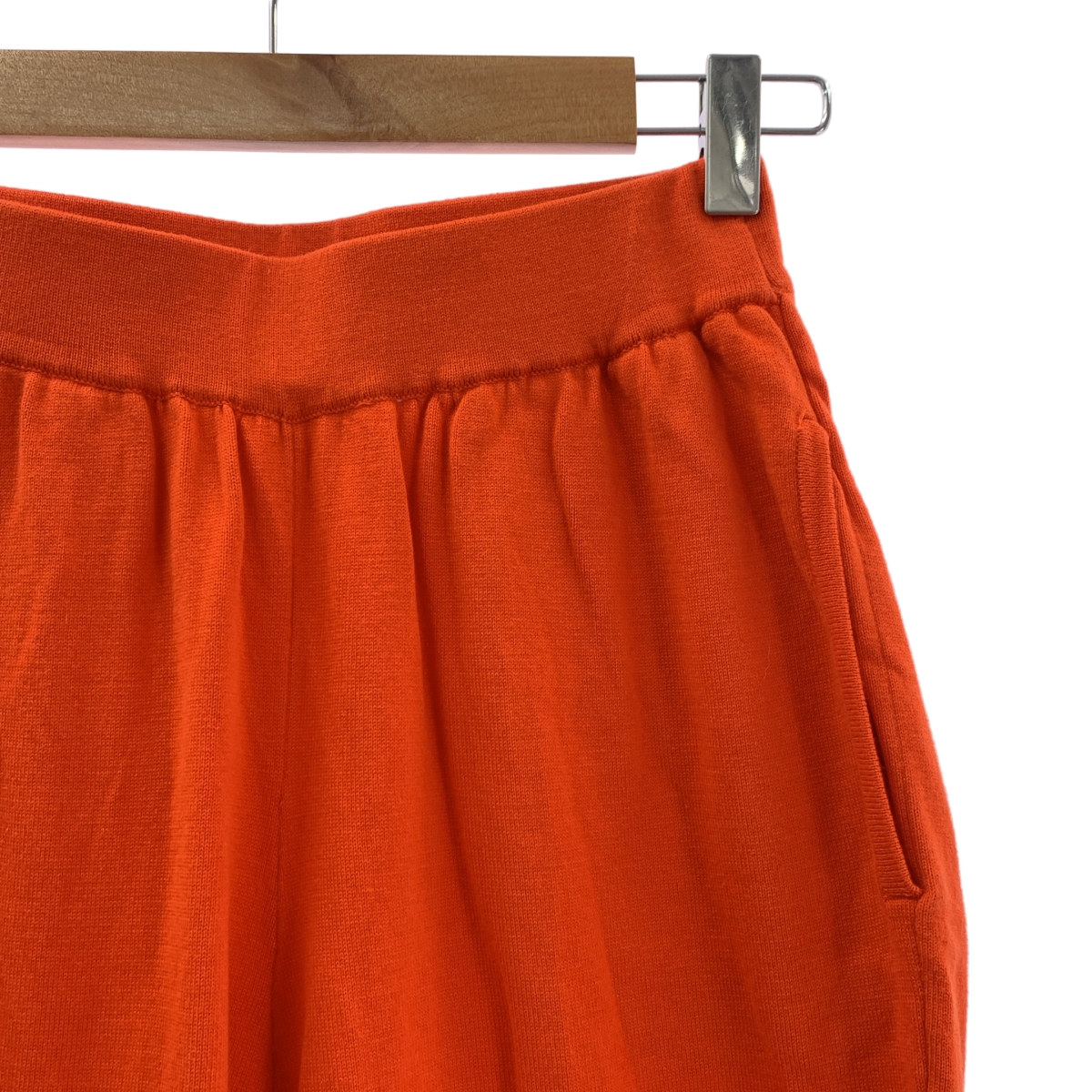 その他 コットン ニット ウエストゴム イージー パンツ