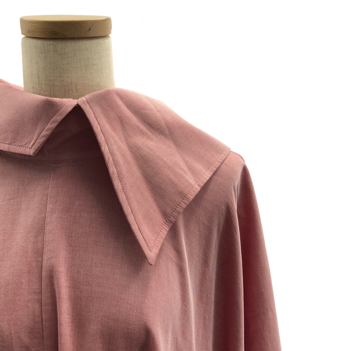 その他 オーバーシルエット ベルテッド スリット ワンピース