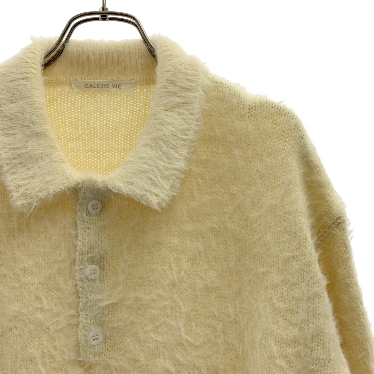 GALERIE VIE / ギャルリーヴィー ラパン ポロカラープルオーバー ニット セーター
