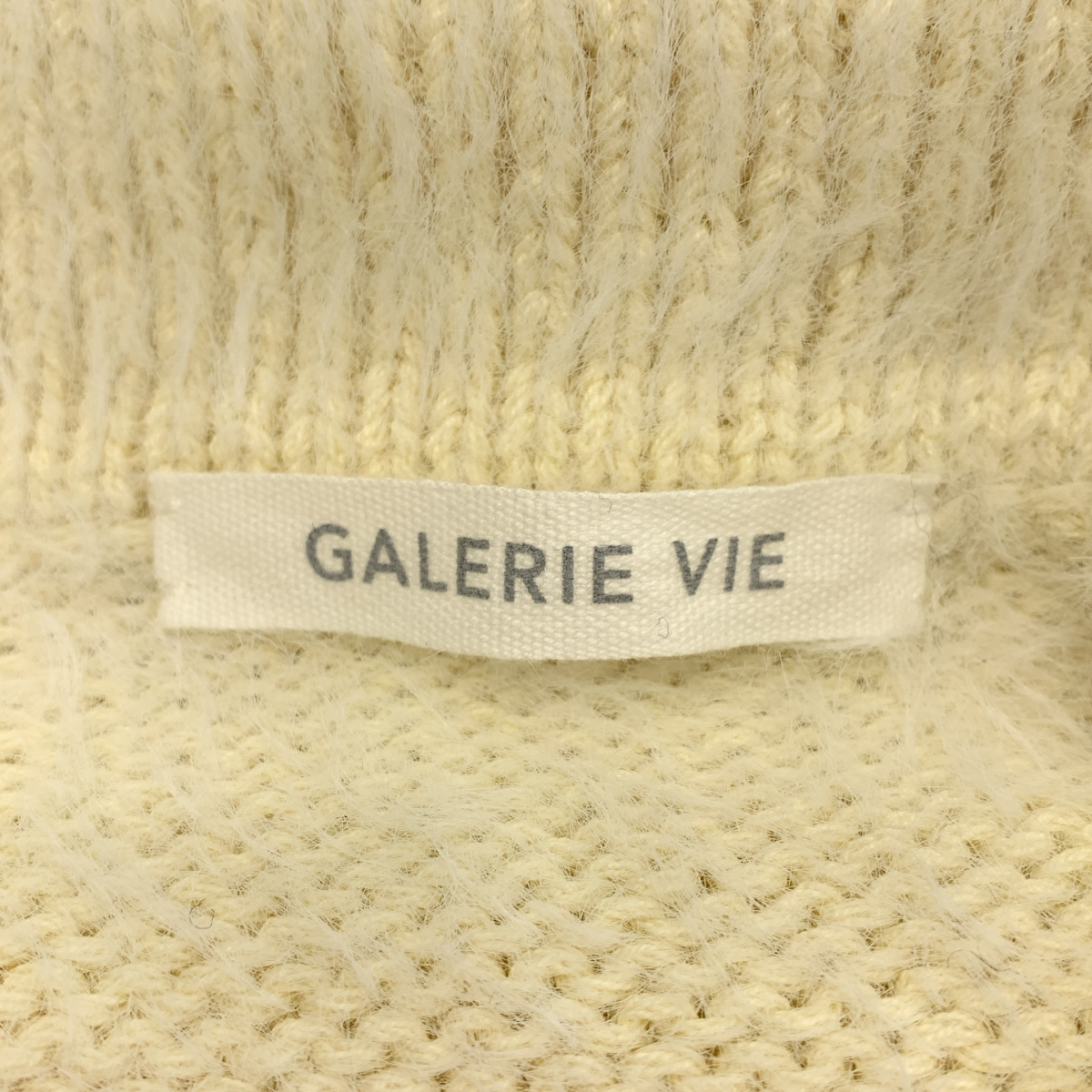 GALERIE VIE / ギャルリーヴィー ラパン ポロカラープルオーバー ニット セーター