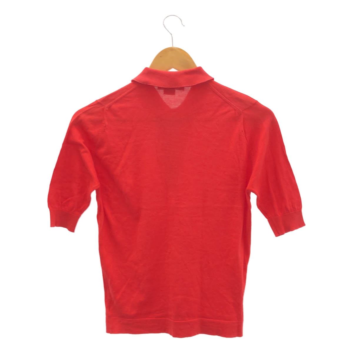 JOHN SMEDLEY / ジョンスメドレー コットン リブ ニット ポロシャツ