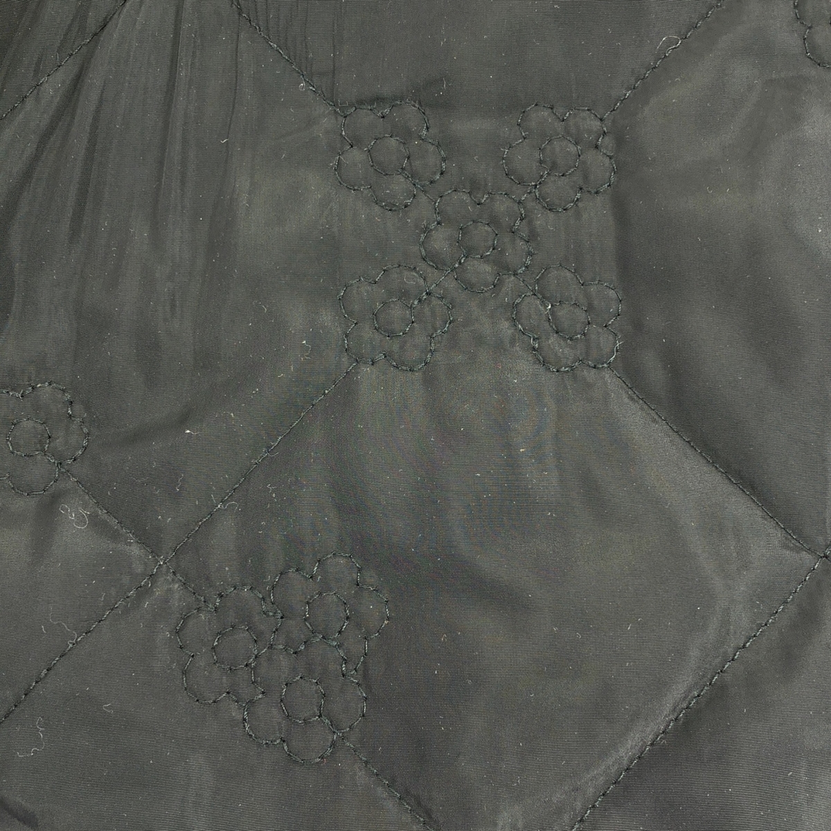 その他 フラワーエンブロイダリー キルティング ドローストリング パンツ