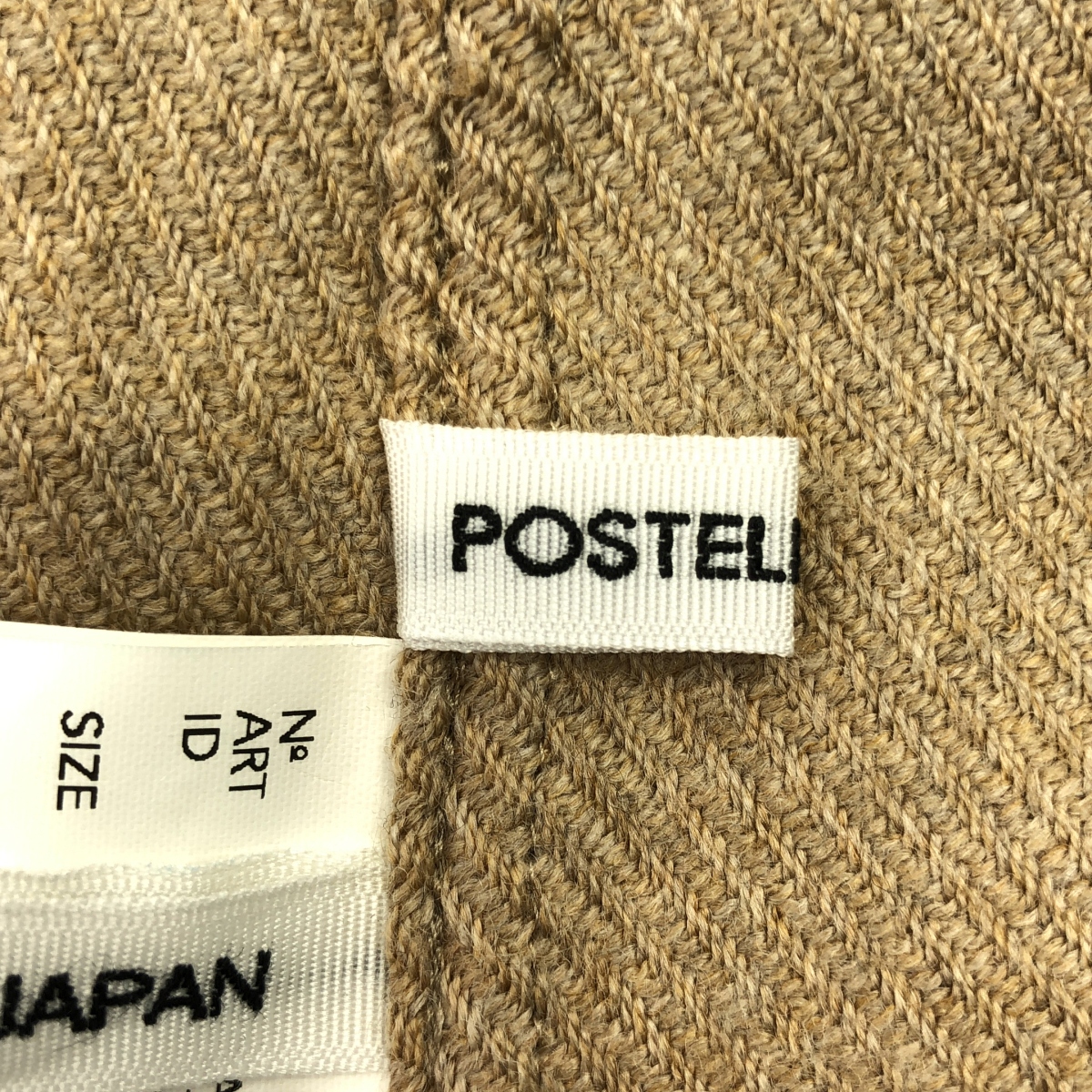 POSTELEGANT / ポステレガント ウール プルオーバー シャツ