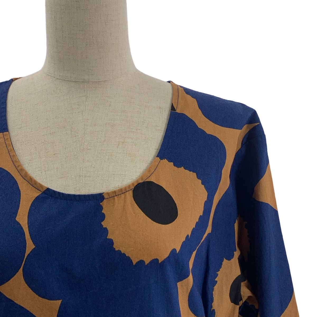 Marimekko / マリメッコ Pilasteri 2 Unikko / 総柄 ウニッコ ベルテッド ポケット付き ワンピース