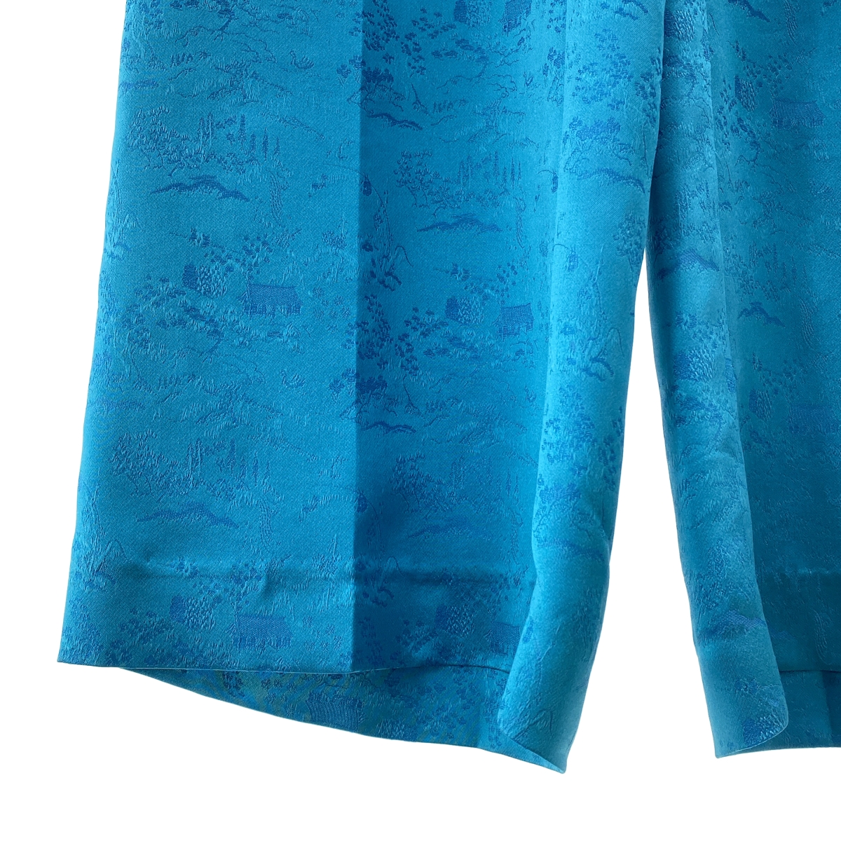 Mame Kurogouchi / マメクロゴウチ Landscape Silk Jacquard Trousers シルク ジャガード パンツ