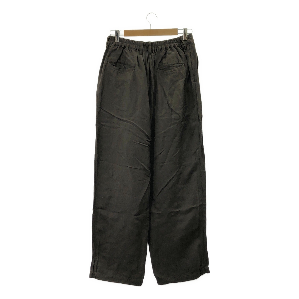 stein / シュタイン VIS/LI TWILL WIDE EASY TROUSERS / ヴィスコースレーヨン リネン ドローストリング ワイドパンツ