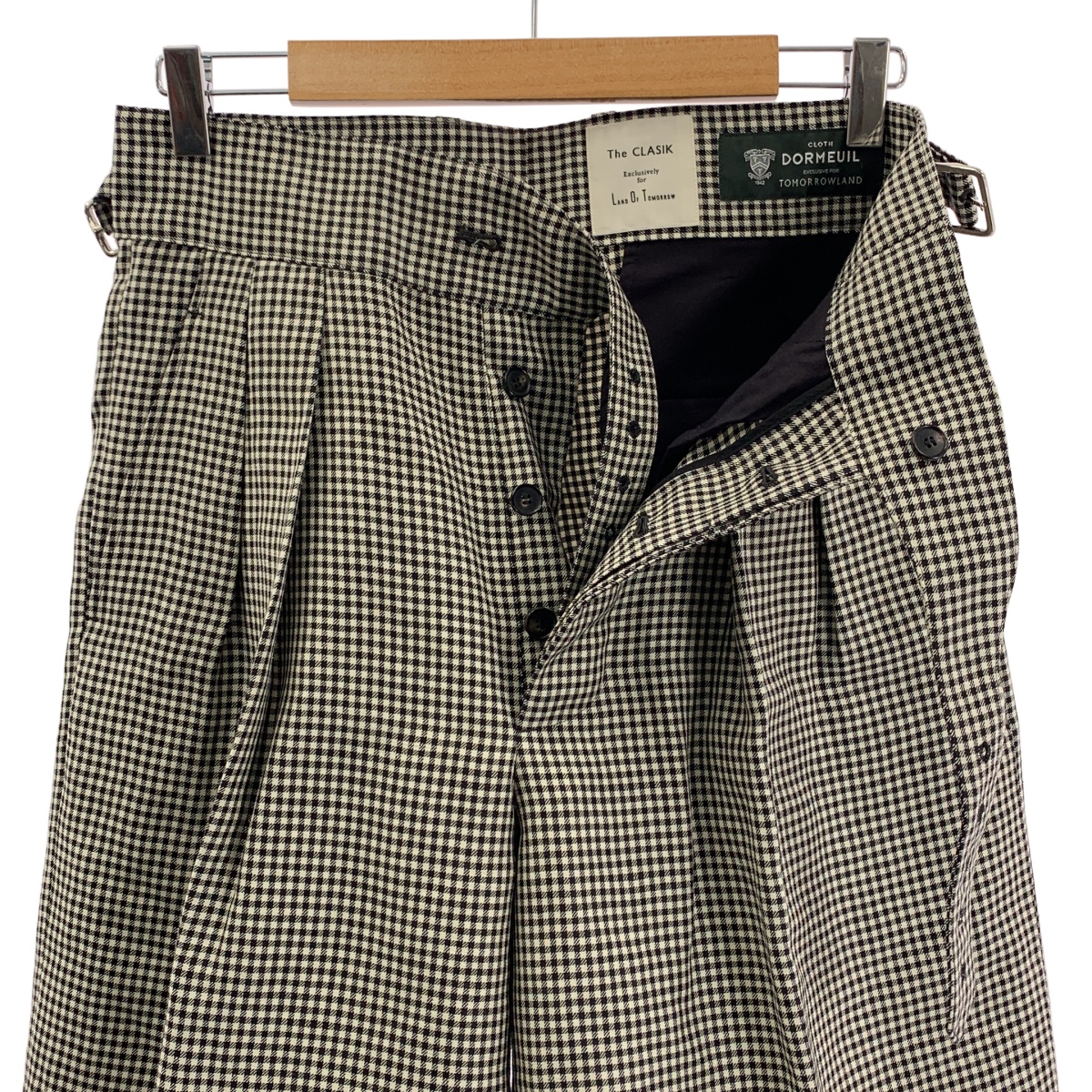 The CLASIK / ザ・クラシック グルカショーツ ウール ２タック ハーフパンツ