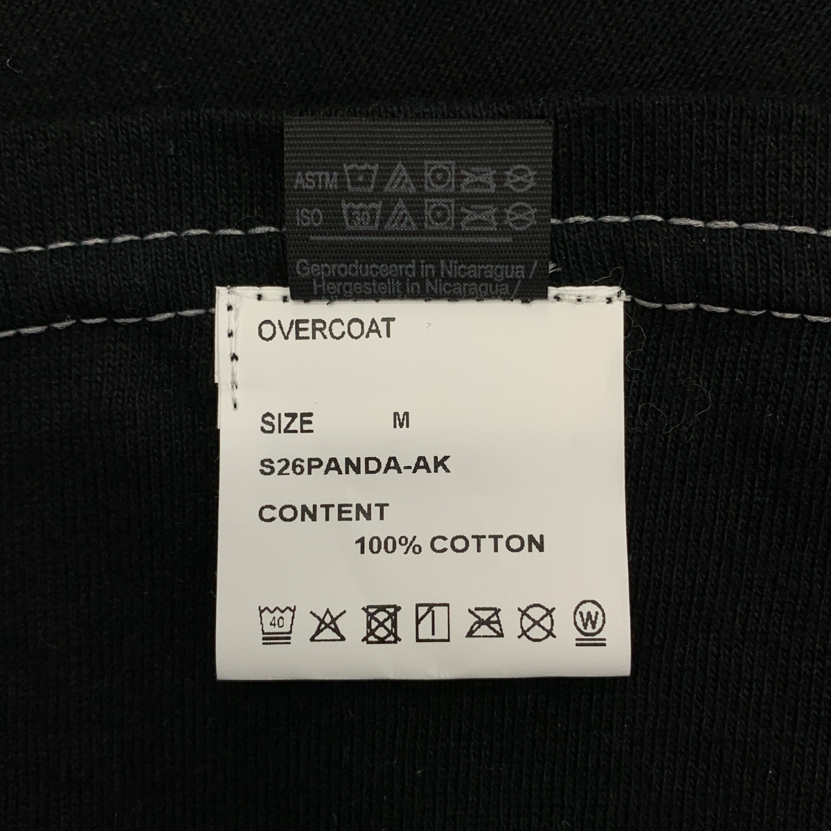 OVERCOAT / オーバーコート kulachek collaboration panda t-shirt カットソー