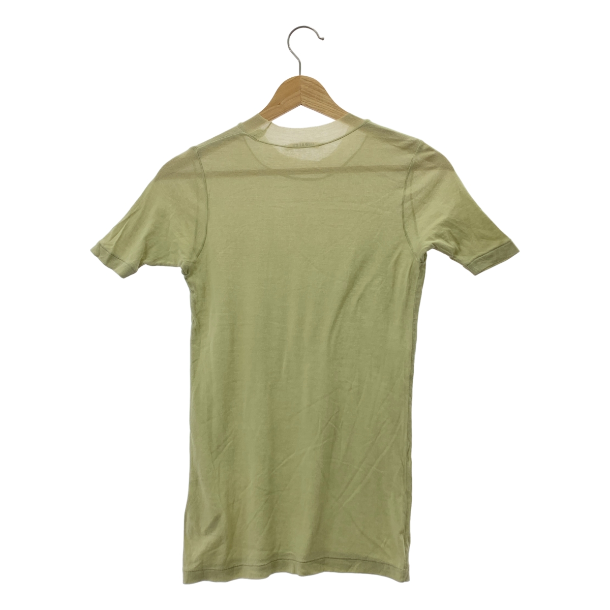 AURALEE / オーラリー GIZASUPERHIGHGAUGE SHEERRIB TEE / リブ カットソー Tシャツ