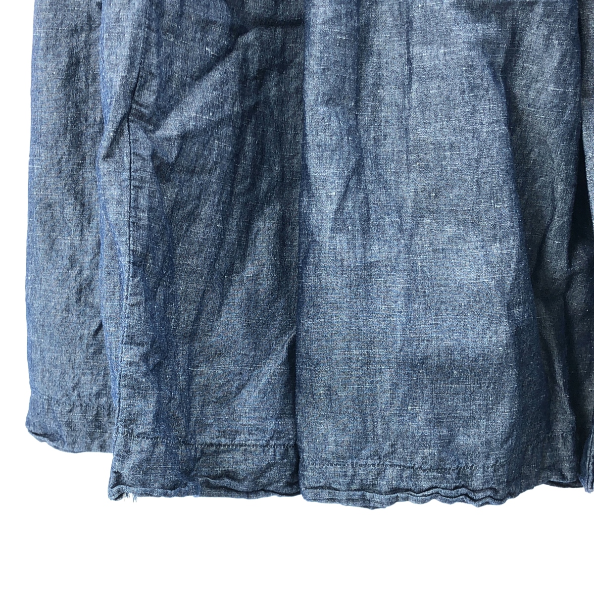 Gauze# / ガーゼ ドローストリング ギャザー ボリューム ロングスカート