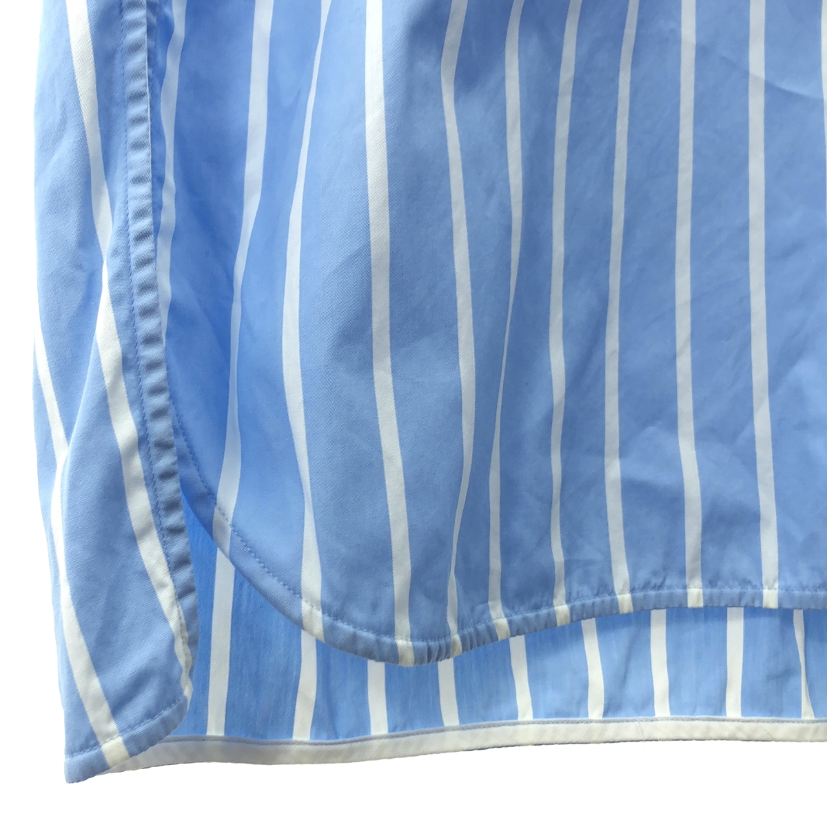 TICCA / ティッカ コットン ストライプ シャツ ワンピース