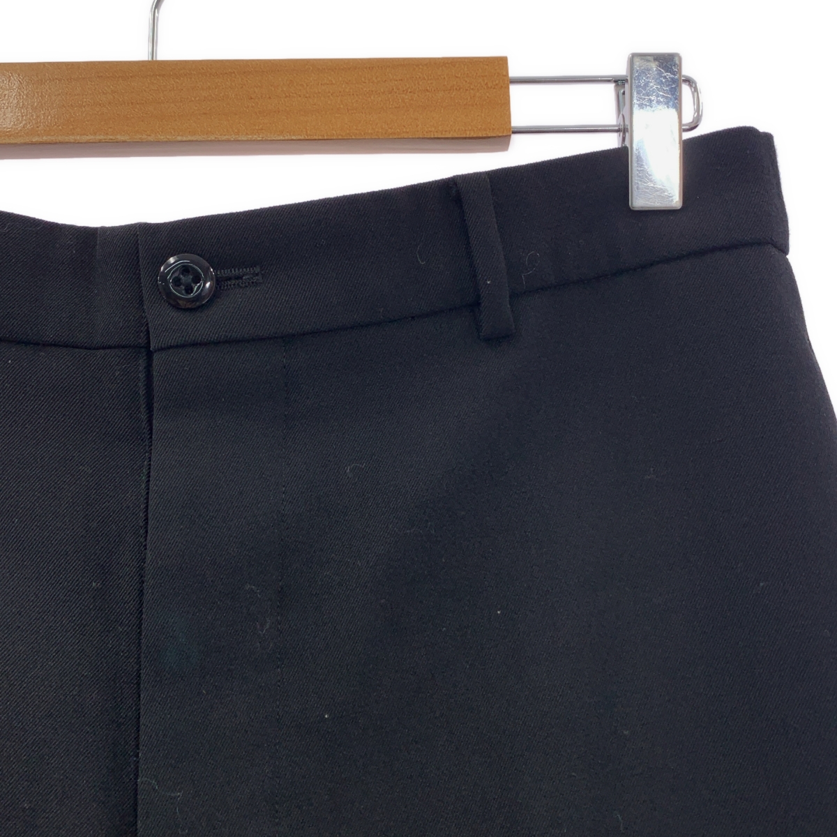 ATON / エイトン BACK SATIN BASIC PANTS バックサテン テーパード スラックスパンツ