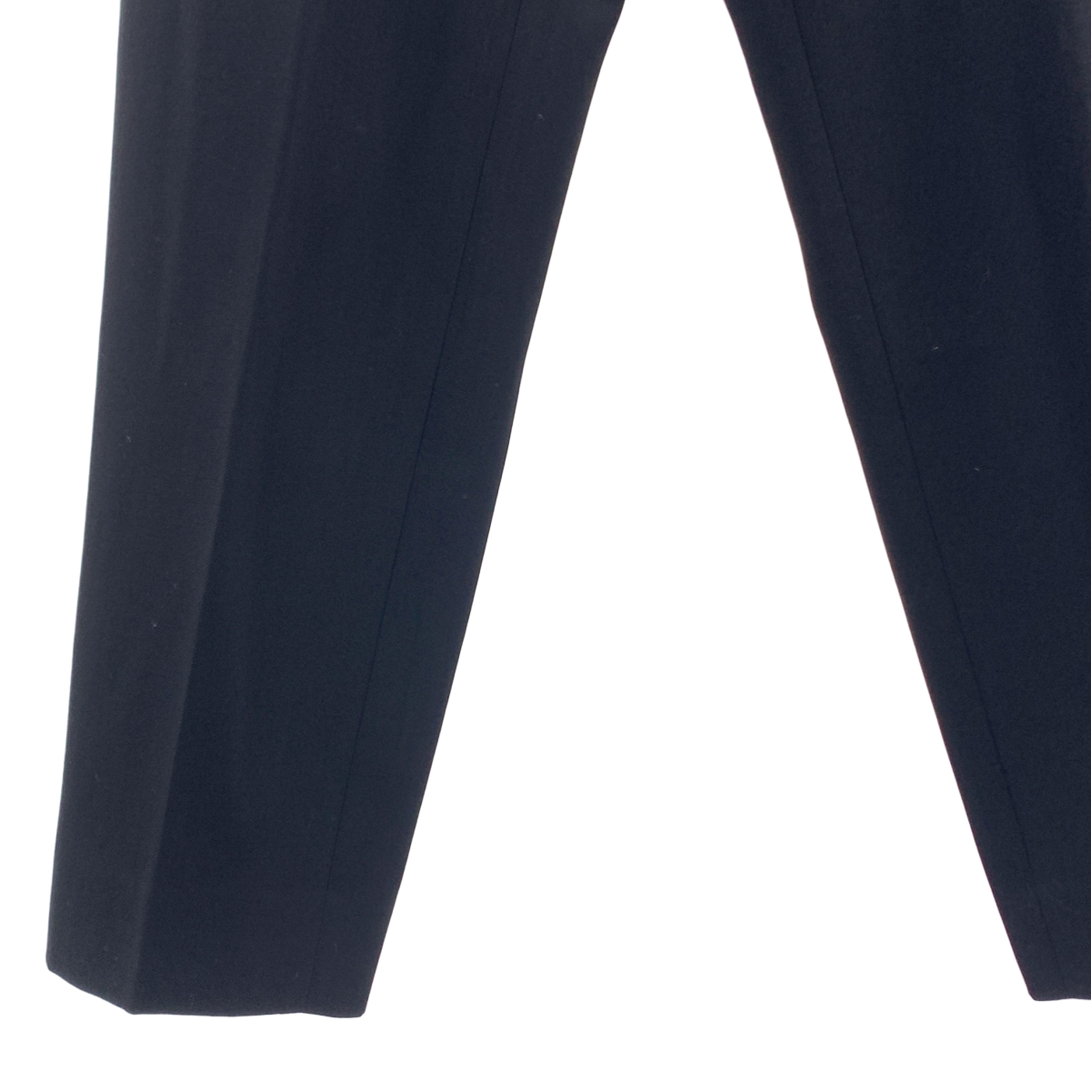 ATON / エイトン BACK SATIN BASIC PANTS バックサテン テーパード スラックスパンツ