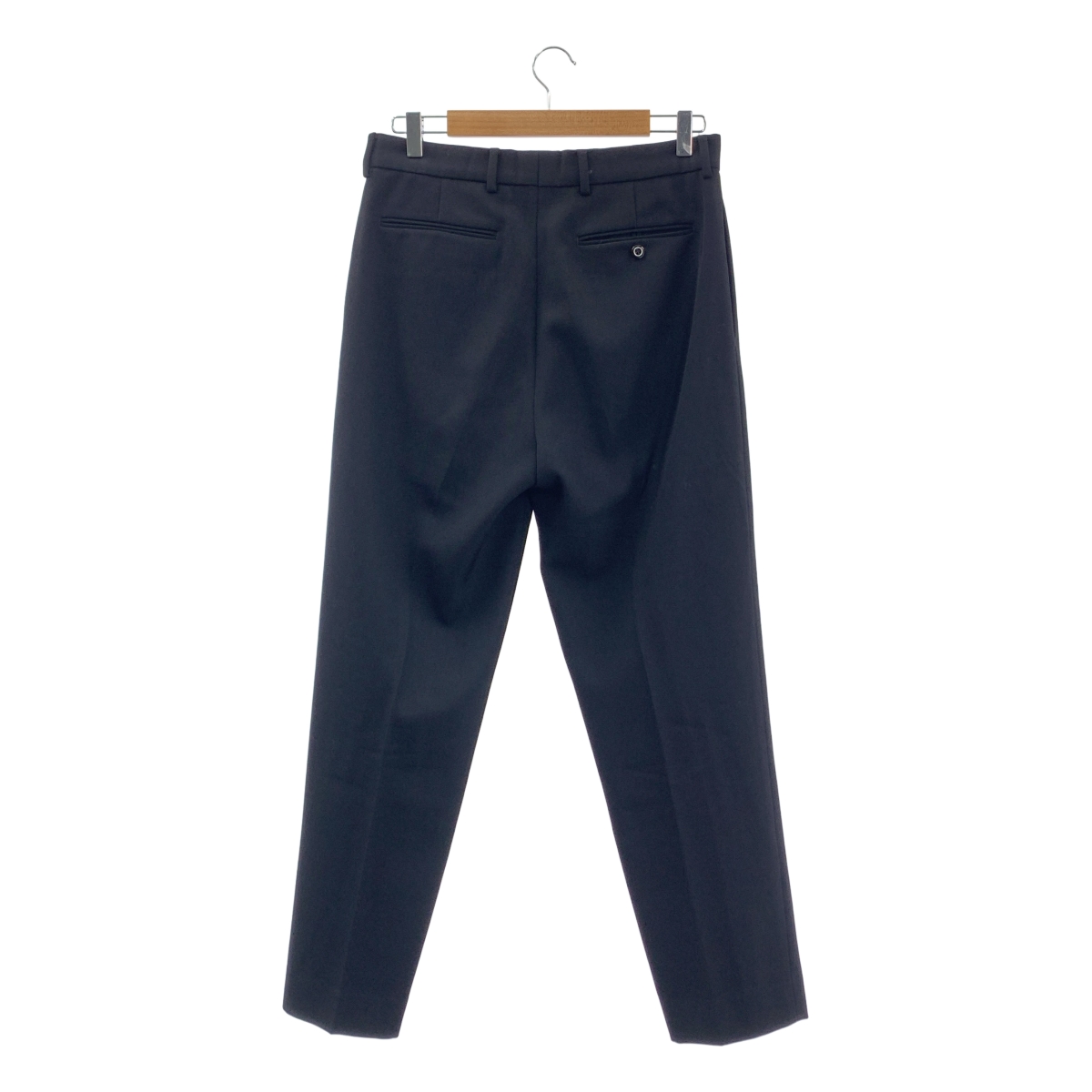 ATON / エイトン BACK SATIN BASIC PANTS バックサテン テーパード スラックスパンツ