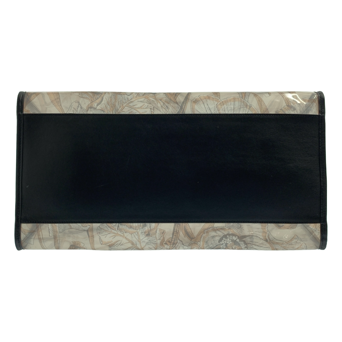 JIL SANDER / ジルサンダー プリント 総柄 PVC ワイド トートバッグ