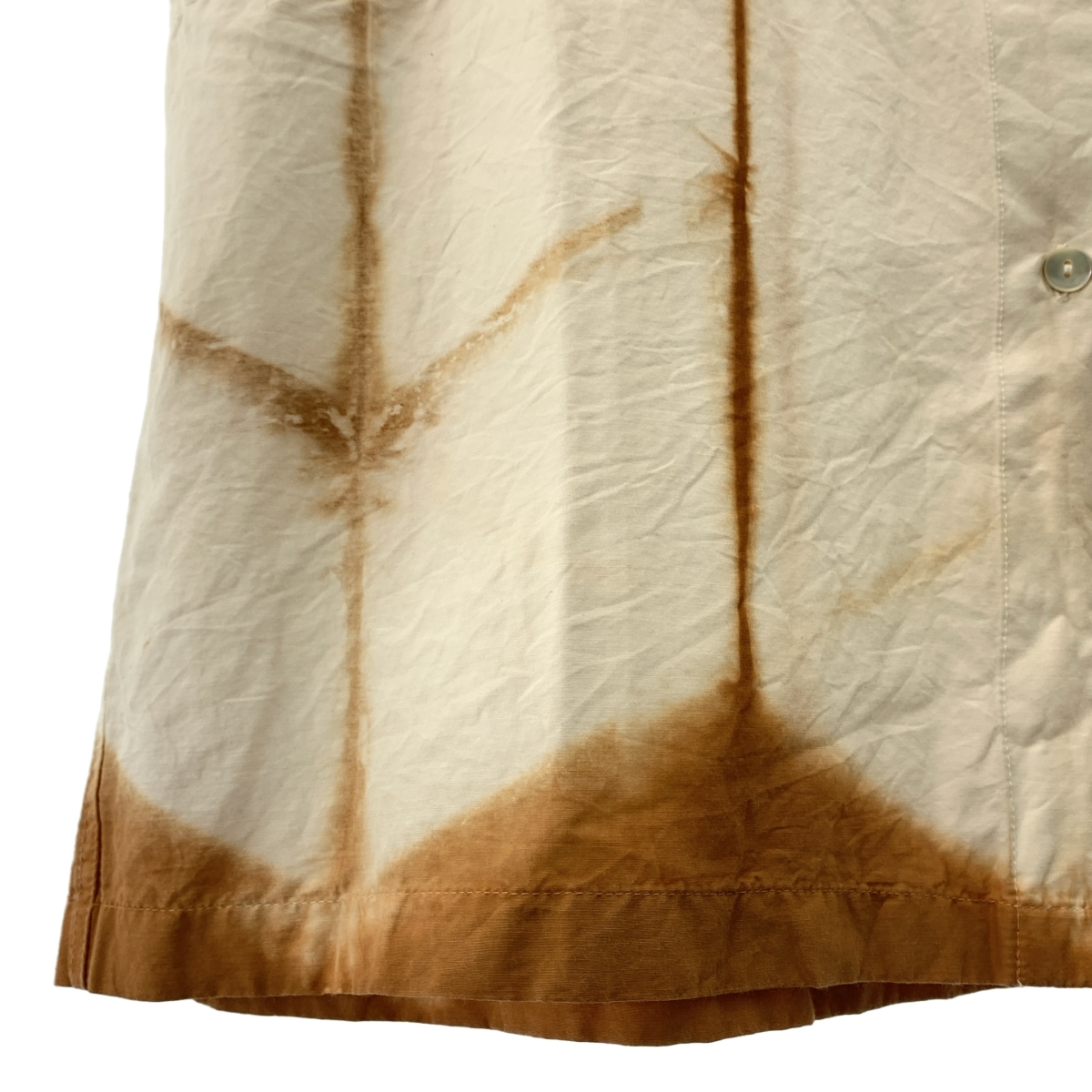 ARCHI / アーキ PLANT DYEING SHIRTS コットン シルク 草木染め 半袖シャツ