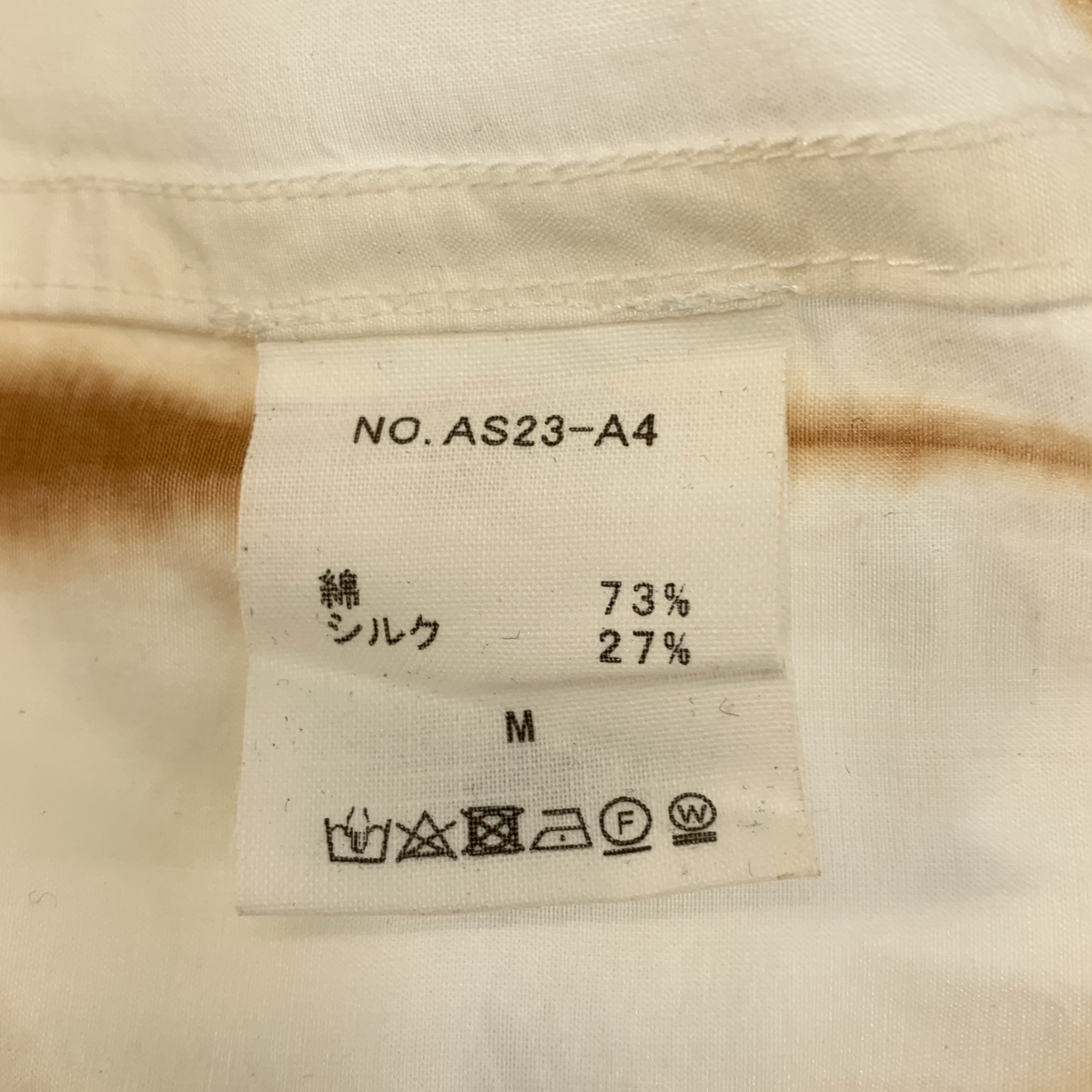 ARCHI / アーキ PLANT DYEING SHIRTS コットン シルク 草木染め 半袖シャツ