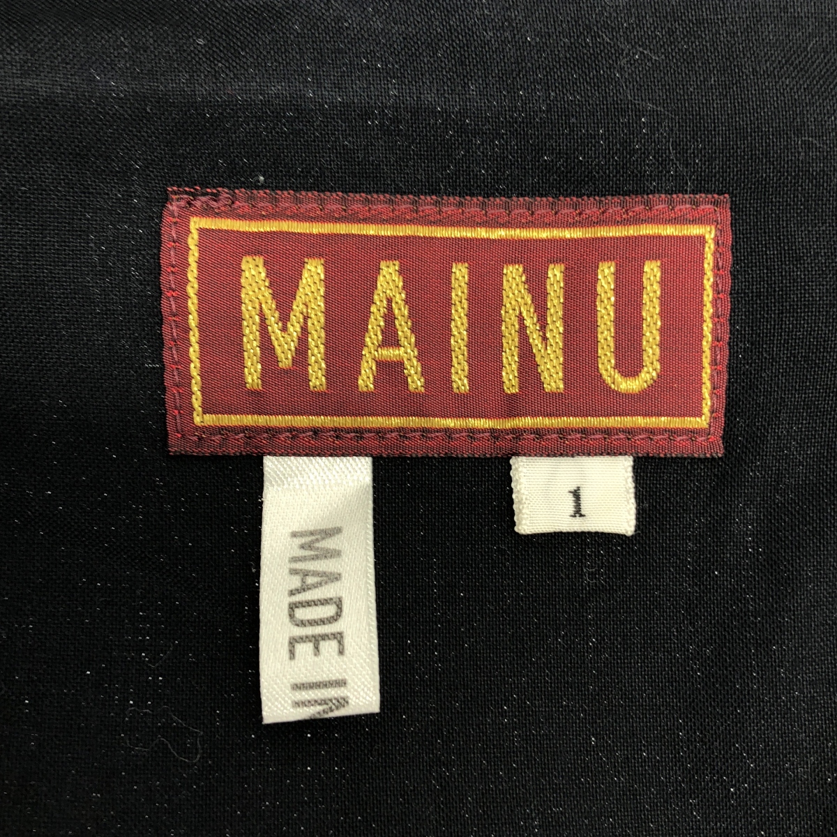 MAINU / マイヌ ストライプ バンドカラー シャツ ジャケット